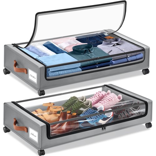 Under bed storage with - under,