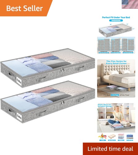 Soft sided under bed storage - under,