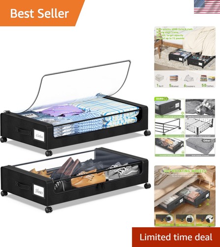 Modern wheeled under bed - modern,