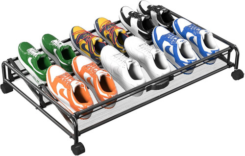 Under bed shoe storage - shoe,