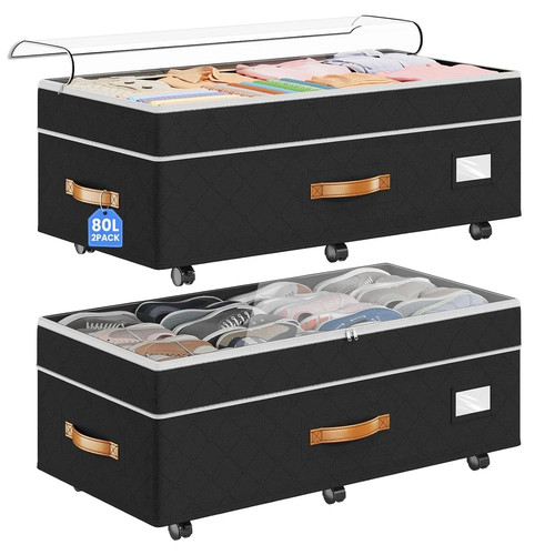 Adjustable underbed storage - underbed,