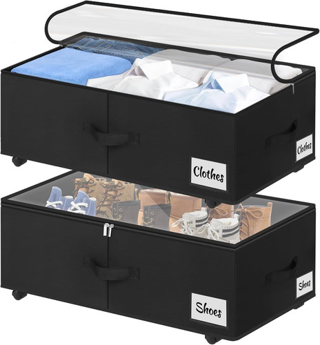 Under bed storage with - bed,