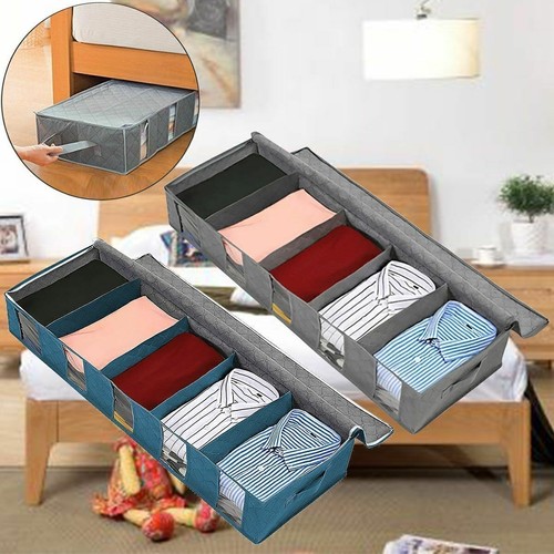 2pcs under bed storage bag - bed,