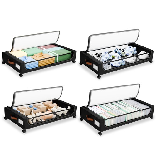 Pack under bed storage - under, box