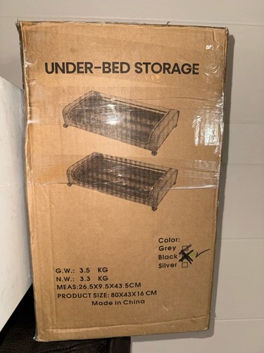Under bed storage - bed,