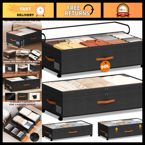 Large capacity under bed - capacity,