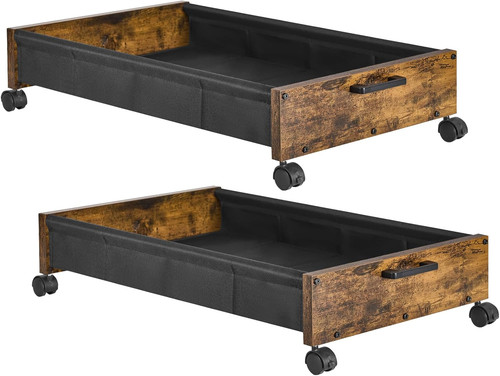 Under bed storage - under, wheels