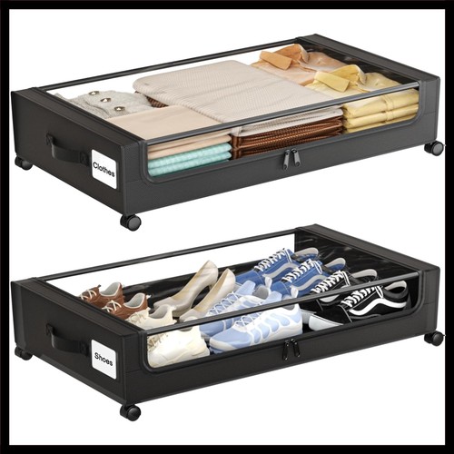 Under bed storage with - under,