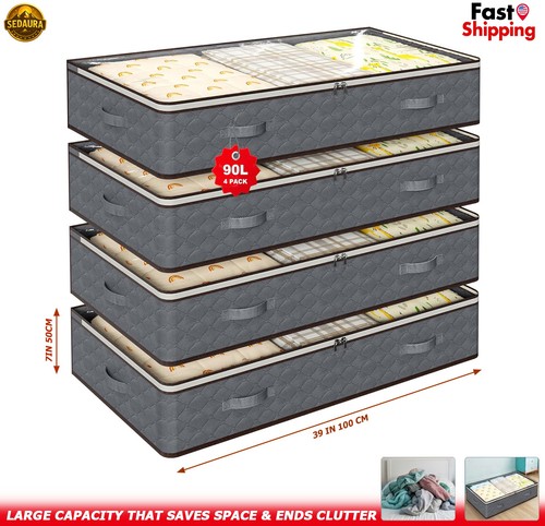 Under bed storage containers - bed,
