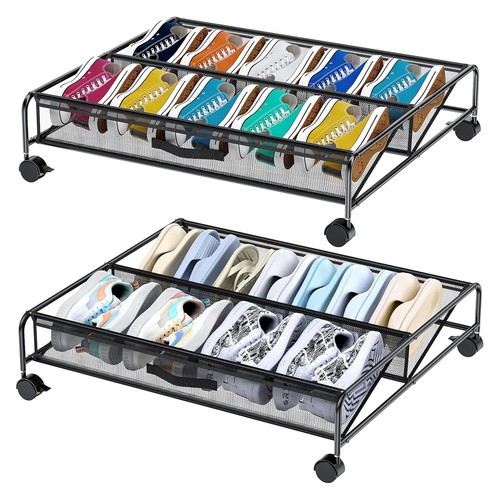 Large under bed shoe - shoe, storage
