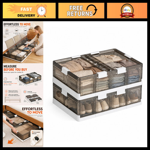 Stackable under bed - stackable, storage