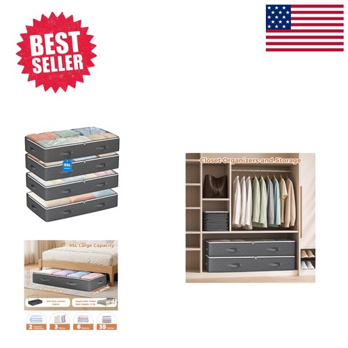 Stylish 95l under - bed, storage