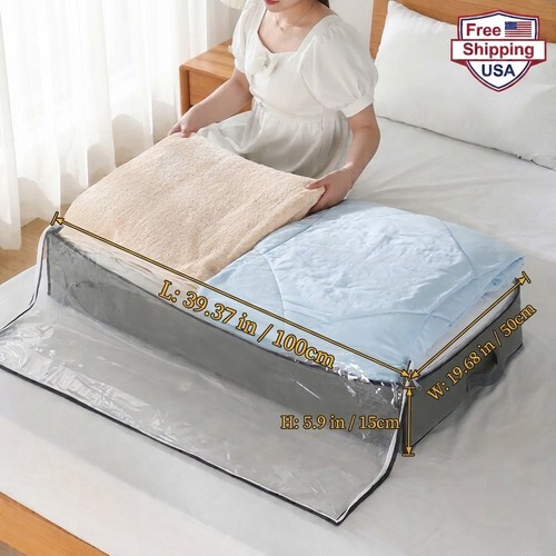 1pc under bed storage - under,
