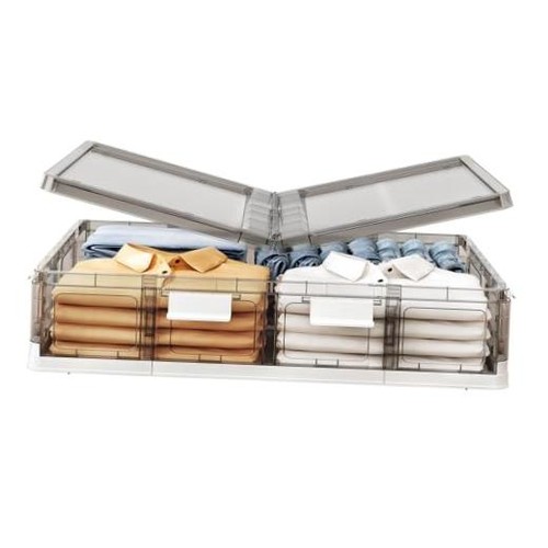 Clear plastic under bed - plastic,