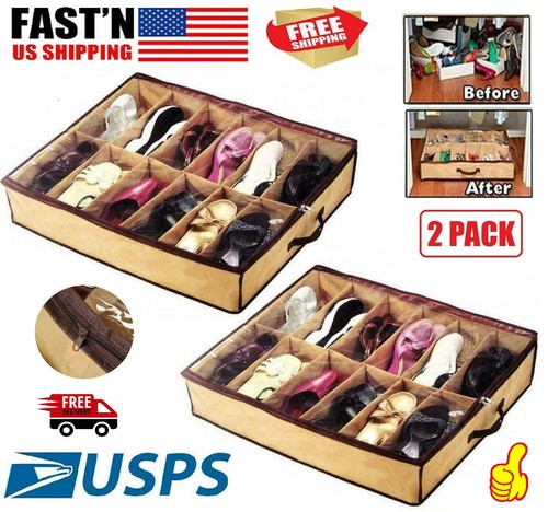 Pack pairs shoes storage - 2,